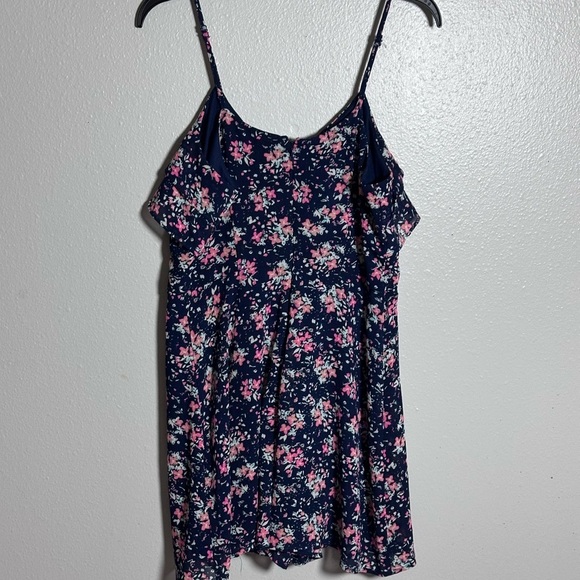 Candie’s Women Summer‎ Romper Blue Floral size 5 - Picture 4 of 7